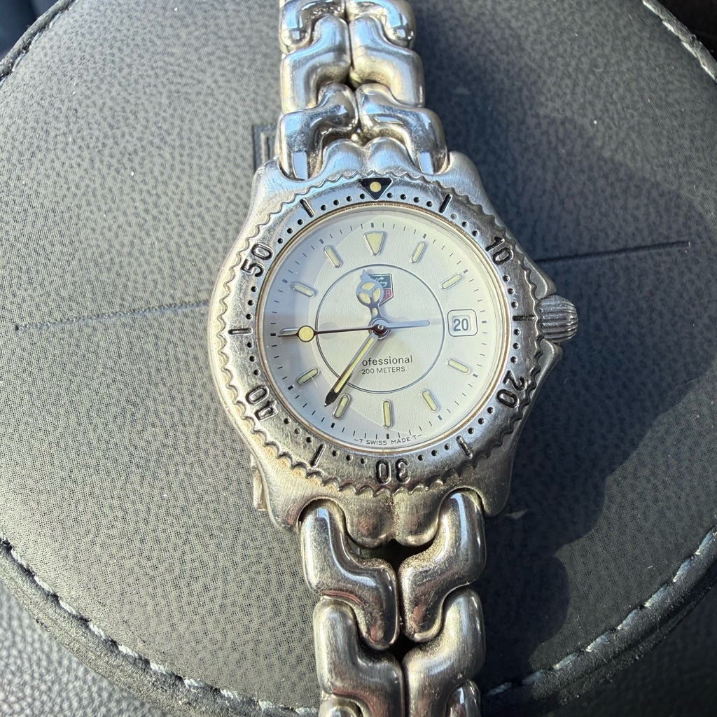 Tag Heuer Silver Womens Watch Tag Heuer Silver Womens Watch